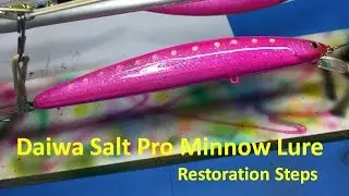 Saltwater & Freshwater - Daiwa Salt Pro Minnow lure Restoration