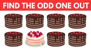 TEST YOUR SWEET TOOTH! SPOT THE ODD DESSERT!