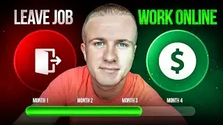 How to leave your job & work online in 4 months (FREE STEP-BY-STEP BLUEPRINT)