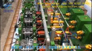 ERW tube mill line, pipe mill line, pipe machine, pipe making machine, pipe production line