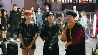 20191013 홍대 퍼포먼스팀 엠와이엠(M.Y.M)-에디(QxEddie),강신화(KangShinHwa),재성(JESUNG)버스킹 02 - 팀소개(TEAM MEMBERS)