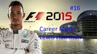 F1 2015 Career Mode United States 50% difficulty Hard Race Lewis Hamilton