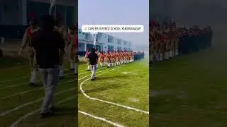 Career defence school🎒📚... #ncc #motivation #careerdefenceschool