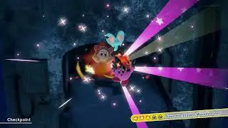 Kirby and the Forgotten Land - Windy, Freezing Seas playthrough