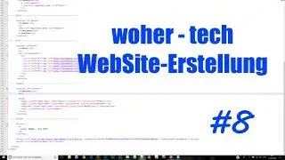 Website-Erstellung mit WoHer - Tech (#8)