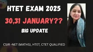 HTET Exam Date Update 2025 | 30&ndash;31 Jan ?? & What Students Should Do??