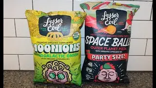 LesserEvil: Moonions Intergalactic Onion & Space Balls Outer Planet Pizza Review