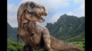 Jurrasic World 2/ Paper made T-Rex Skeleton