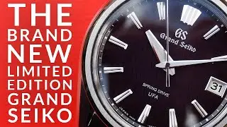 Unboxing (and Wearing) The Limited Edition Grand Seiko 'Violet Dawn' Ice Forest Spring Drive UFA