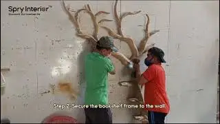 How to Install a Tree Bookshelf | Step-by-Step Installation Guide | Best Tree Bookshelf 2025