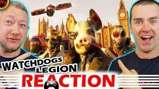 Reveal Trailer! Watch Dogs ''LEGION'' Reaction - E3 2019