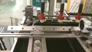 Pneumatic Control Radiator Making Machine 6 Cylinders With Adjustable Speed