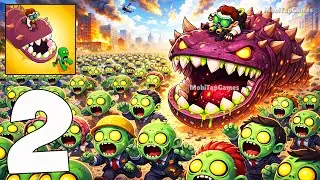 🔥 Apocalypse Worm Zombie Strike &ndash; Wasteland Action & Zombie Carnage Gameplay Part 2 (iOS, Android)