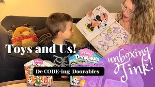 De CODE-ing Disney Doorables! Unboxing Let&rsquo;s Go Tinkerbell!!