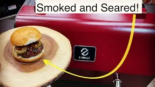 How To Smoke And Cast Iron Sear on A Pellet Smoker! / Z-Grills 10502B Smoke Beast!