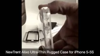 NewTrent Alixo Ultra-Thin Rugged Case for iPhone 5-5S