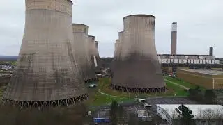 Ratcliffe on Soar Power Station - Sawley Skies Drone Photography
