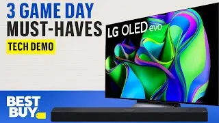 3 Home Theater Must-Haves For Game Day | Best Buy Tech Demo