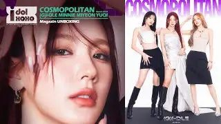 COSMOPOLITAN KOREA March 2024 (G)I-DLE MINNIE MIYEON YUQI UNBOXING