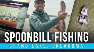Spoonbill Fishing on Grand Lake Oklahoma (We Caught A LOT of Paddlefish!!!)