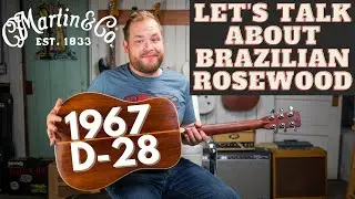Демонстрационная модель Martin D-28 из бразильского палисандра 1967 года