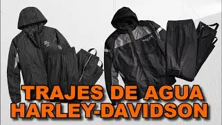 Ropa de Agua Harley-Davidson para Moto | Chaqueta y Pantalón Impermeables | Seco, Cómodo y Visible