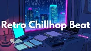 Neon Pages | Retro Chillhop Beat with Vinyl Texture & Warm Synths