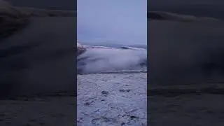 Stunning cloud inversion