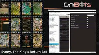Evony King's Return Bot - Auto Farm with a Evony TKR Bot