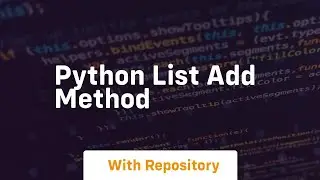 python list add method