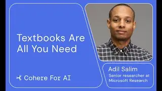 Adil Salim - Textbooks Are All You Need