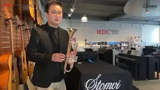STOMVI TITAN 5320 ML Bb-Trumpet Unboxing (스톰비 타이탄 5320 Bb트럼펫 새제품 개봉기)