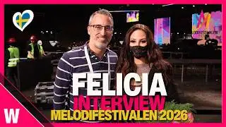 🇸🇪 Фелисия реагирует после победы во втором отборочном туре Melfest с песней 
