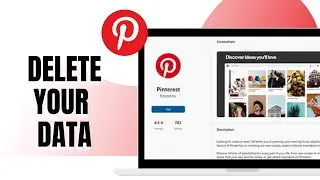 HOW TO DELETE YOUR DATA ON PINTEREST