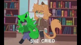 Past story.. and she cry...of a notting..