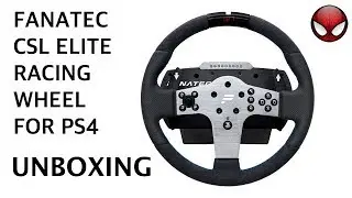 Распаковка &mdash; гоночный руль FANATEC CSL Elite для PS4 + педали Loadcell