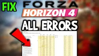 Forza Horizon 4 &ndash; How to Fix All Errors &ndash; Complete Tutorial