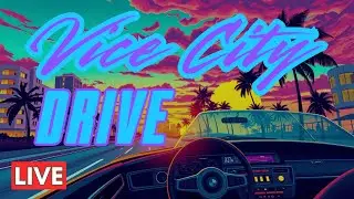 Vice City Night Drive 🚗 80s Style Synthwave | Retrowave | Dreamwave | Chillwave Mix