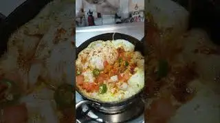 cooking eggs