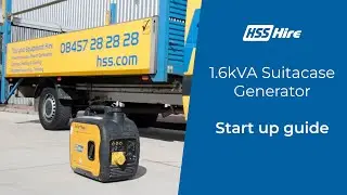 1.6kVA Portable Suitcase Generator Start Up Guide