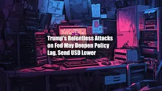 Trump's Relentless Attacks on Fed May Deepen Policy Lag, Send USD Lower