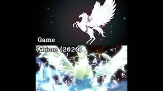 [FGO] Bellerophon | Medusa NP Game & Anime Side by Side Comparison | #fgo