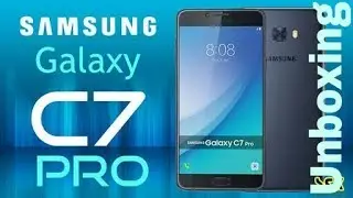 samsung Galaxy C7 pro unboxing. India unit