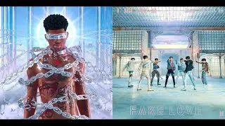 BTS x Lil Nas X - Fake Industry Love (Mashup)