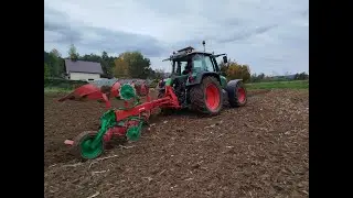 Orka Pod Pszenice 2025/Fendt 712 Vario z Pługiem Kverneland Ld100 w Akcji/Ziemia To Dar