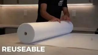 Gator Arctic &ndash; White Padded Floor Protection for New Builds & Renovations