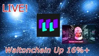 Cryptocurrency Live : Walton Coin (WTC) is Up Big, Why? Episode 418 - Crypto Technical Analysis
