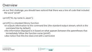 4  Displaying Output