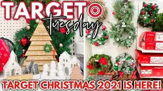 Target CHRISTMAS DECOR preview 2021 + Target Dollar Spot CHRISTMAS FINDS | target tuesday