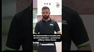Fakhar Zaman Stands with Pakistan Armed Forces: 
